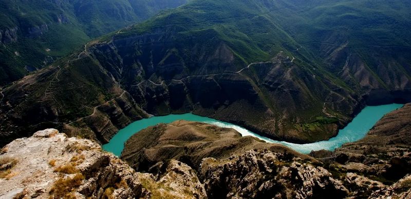 Фото Сулакского каньона в Дагестане 11