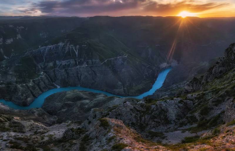 Фото Сулакского каньона в Дагестане 4