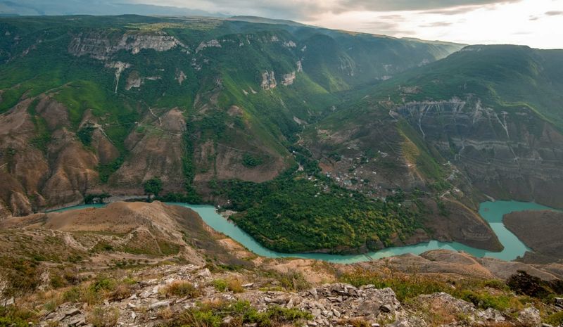 Фото Сулакского каньона в Дагестане 8